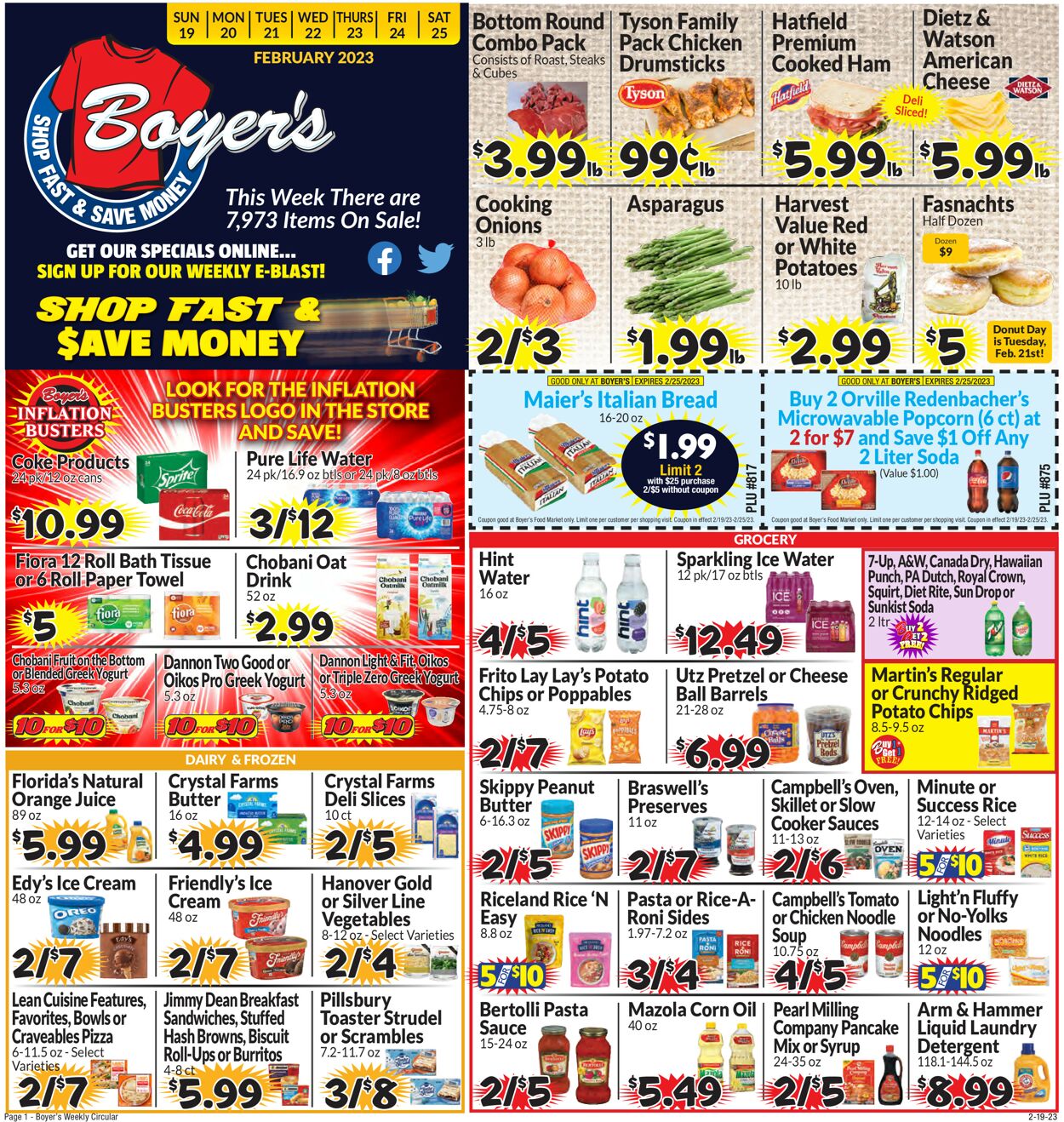 Boyer's Food Markets Weekly Ad Circular - valid 02/19-02/25/2023 (Page 3)