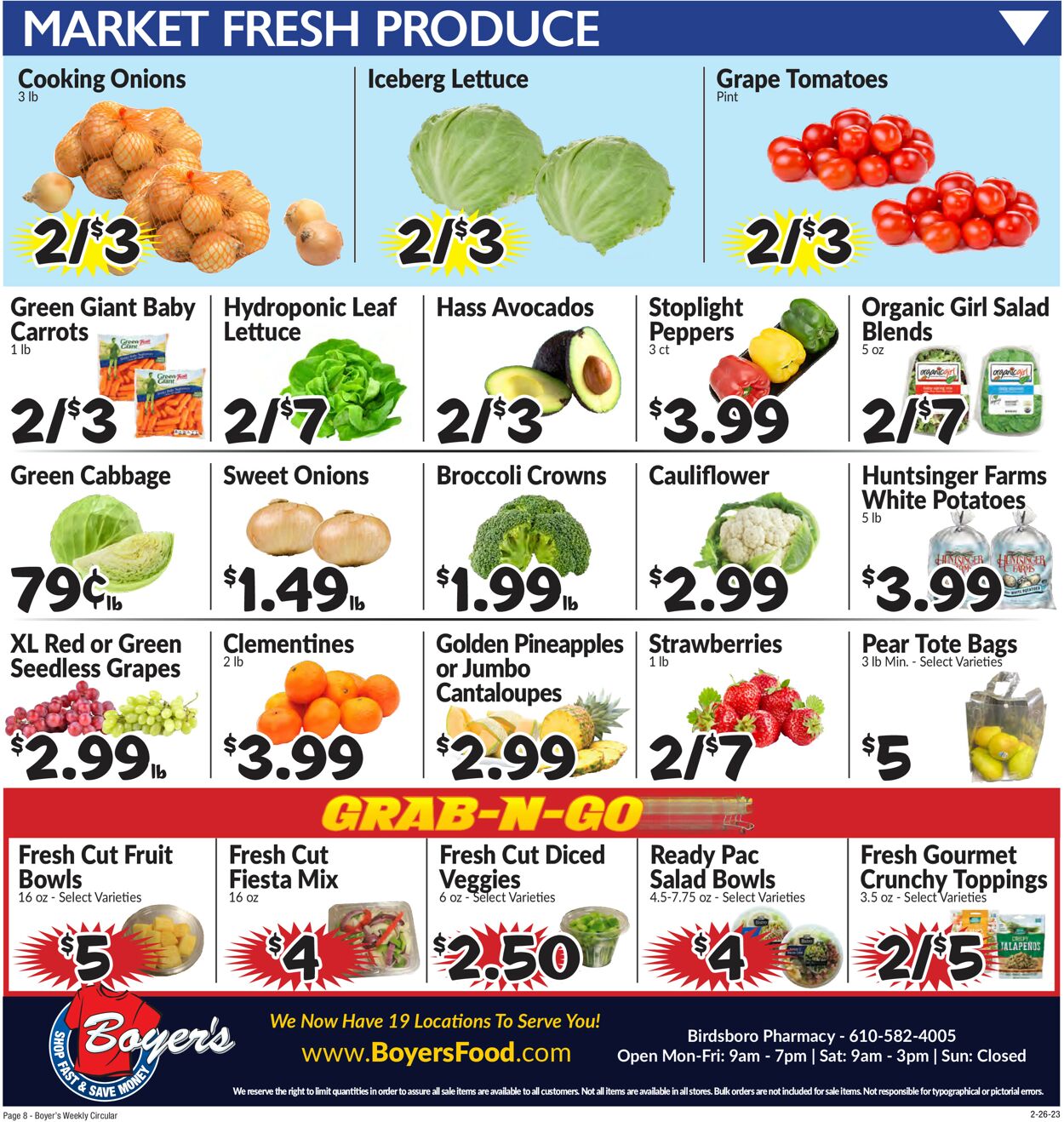 Boyer's Food Markets Weekly Ad Circular - valid 02/26-03/04/2023 (Page 11)
