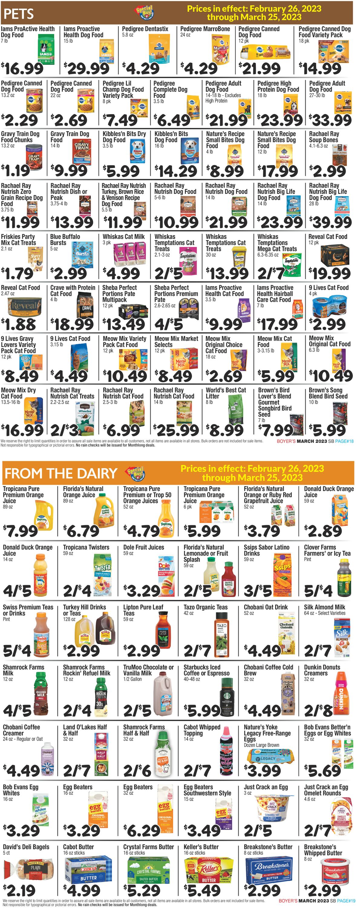 Boyer's Food Markets Weekly Ad Circular - valid 02/26-03/25/2023 (Page 10)