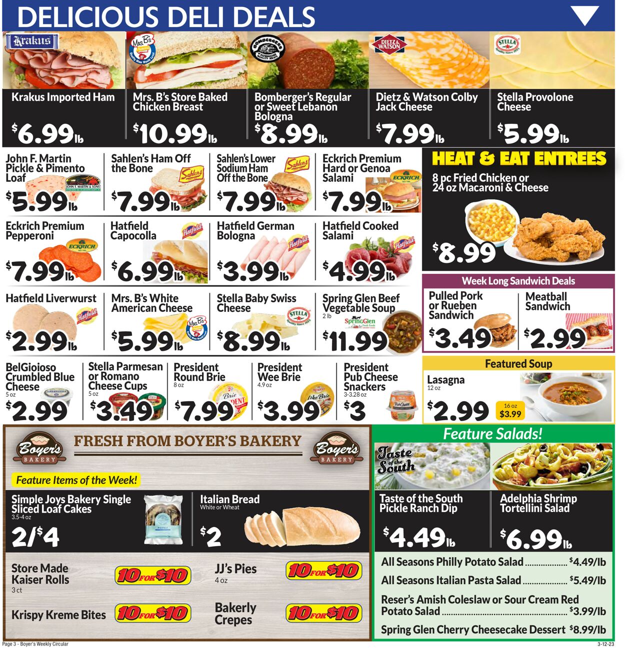 Boyer's Food Markets Weekly Ad Circular - valid 03/12-03/18/2023 (Page 5)