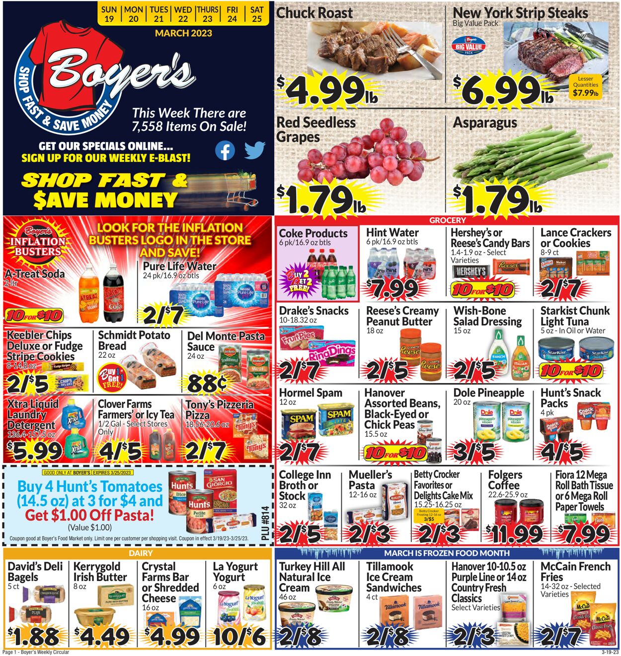 Boyer's Food Markets Weekly Ad Circular - valid 03/19-03/25/2023 (Page 3)