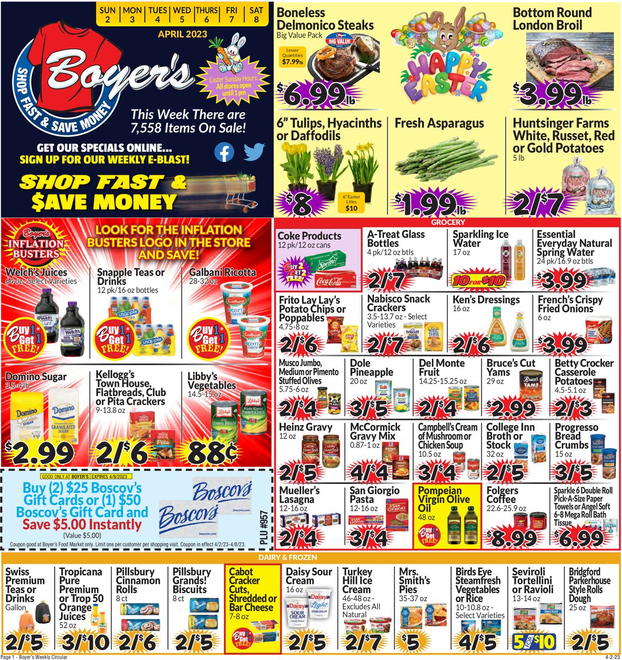 Boyer's Food Markets Weekly Ad Circular - valid 04/02-04/08/2023 (Page 3)