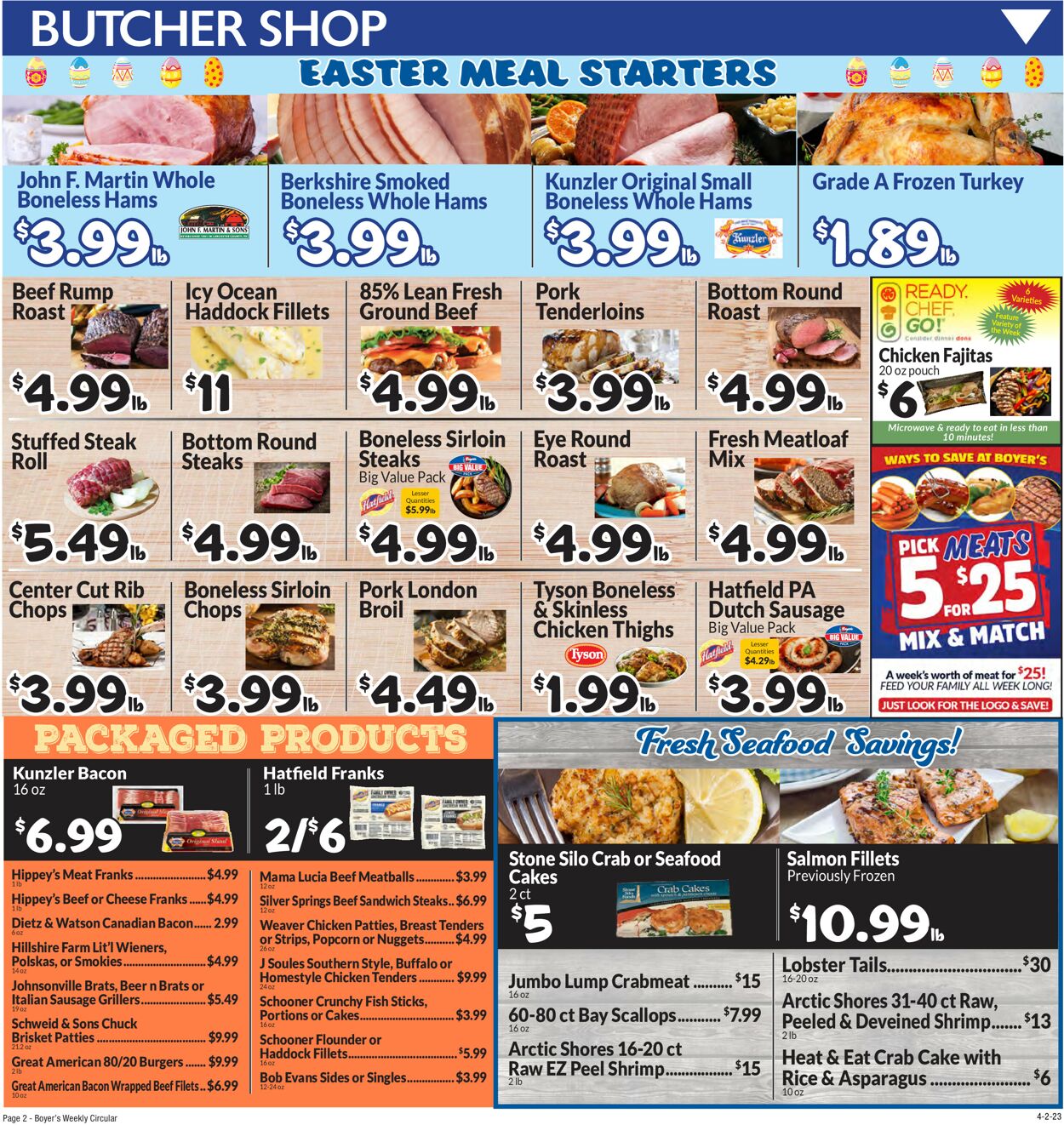 Boyer's Food Markets Weekly Ad Circular - valid 04/02-04/08/2023 (Page 4)