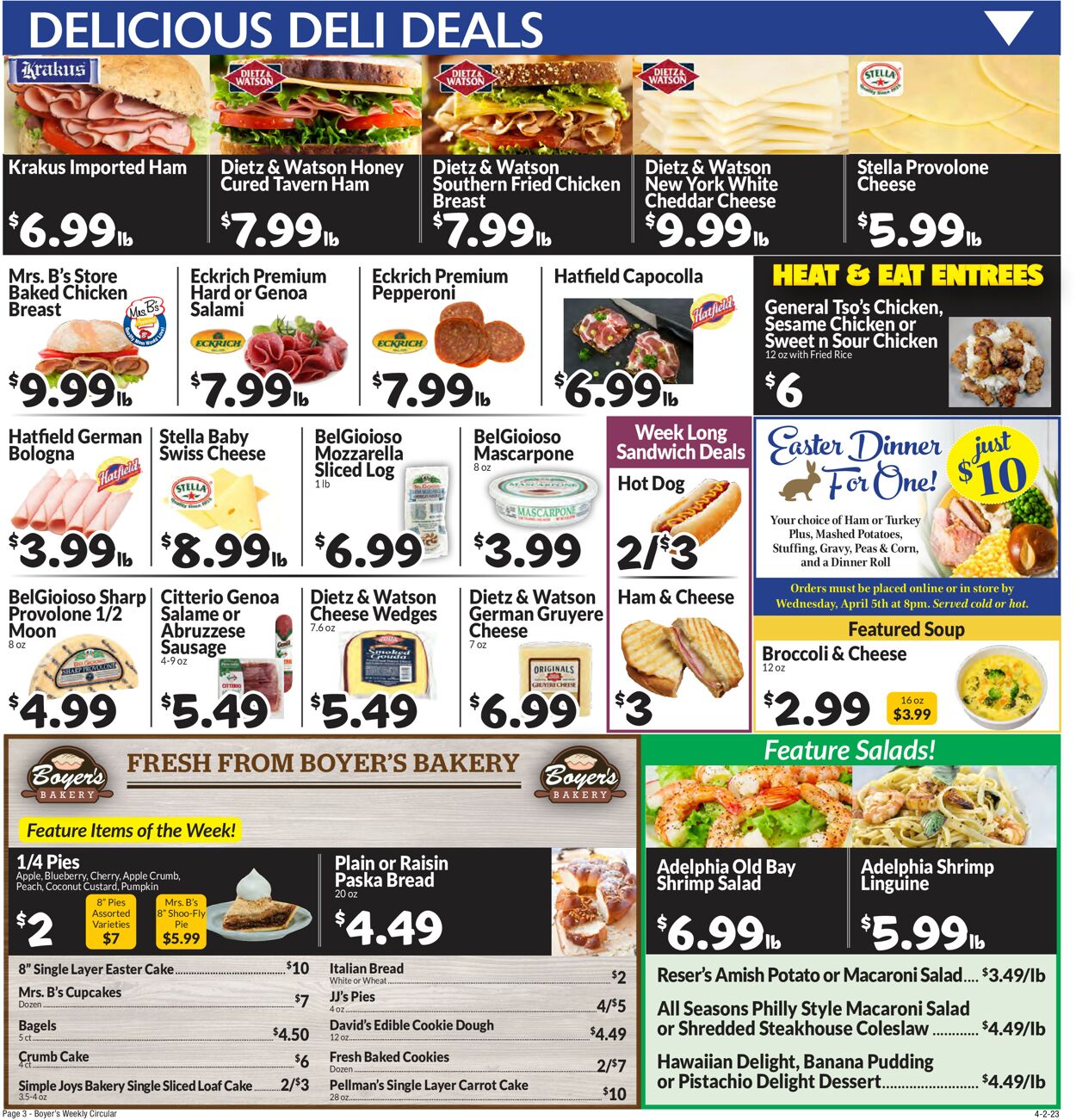 Boyer's Food Markets Weekly Ad Circular - valid 04/02-04/08/2023 (Page 5)