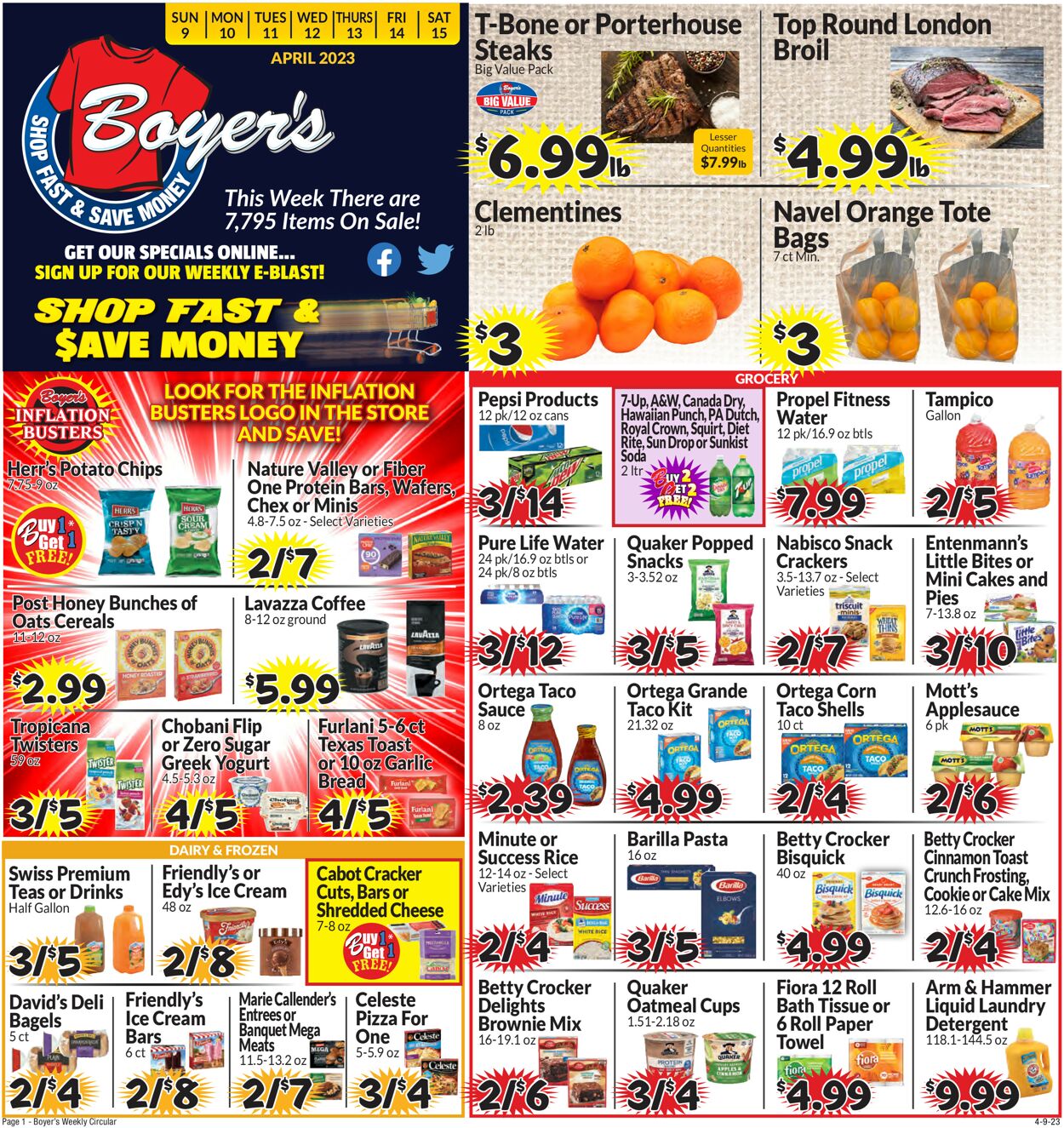Boyer's Food Markets Weekly Ad Circular - valid 04/09-04/15/2023 (Page 3)