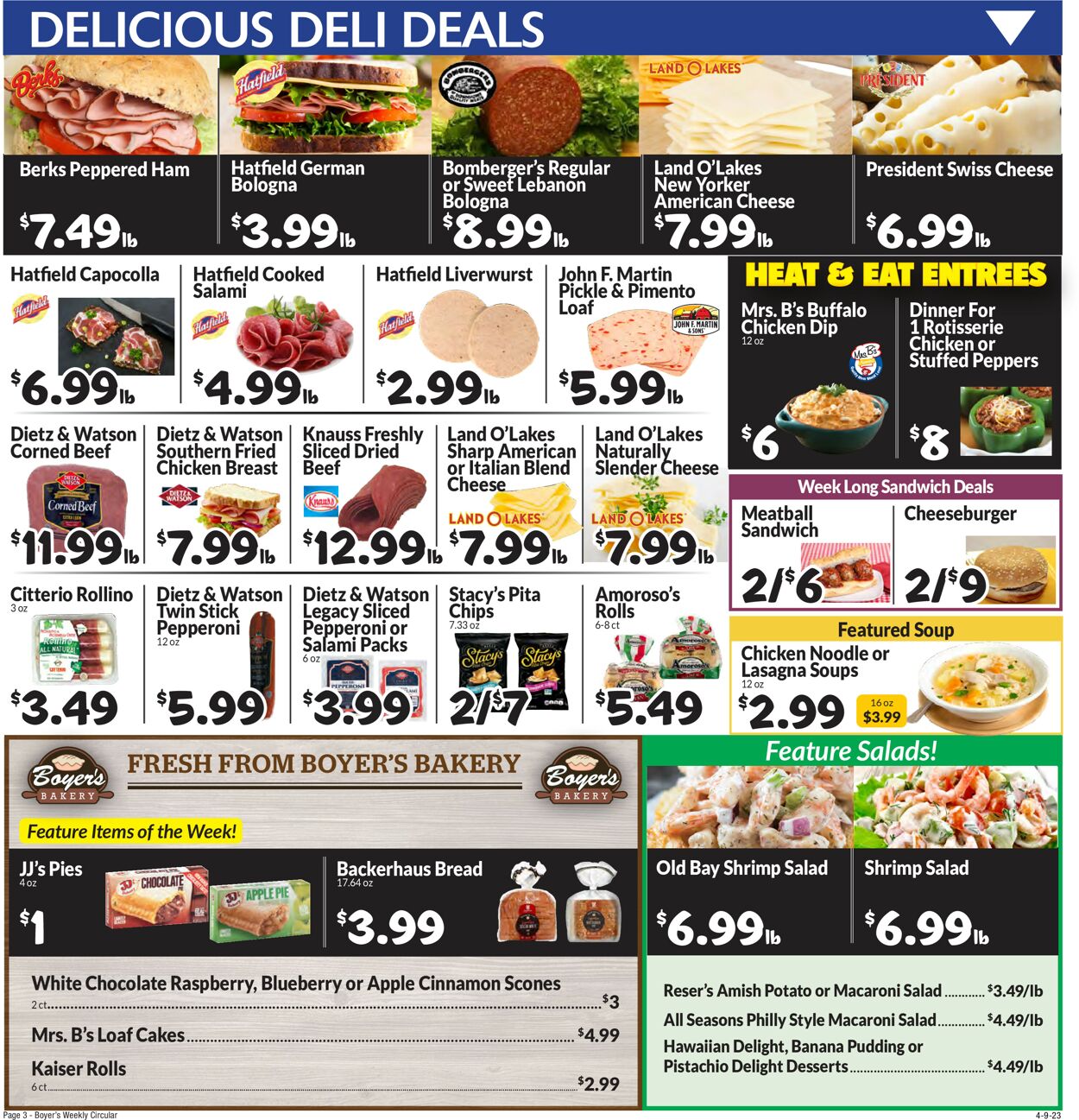 Boyer's Food Markets Weekly Ad Circular - valid 04/09-04/15/2023 (Page 5)