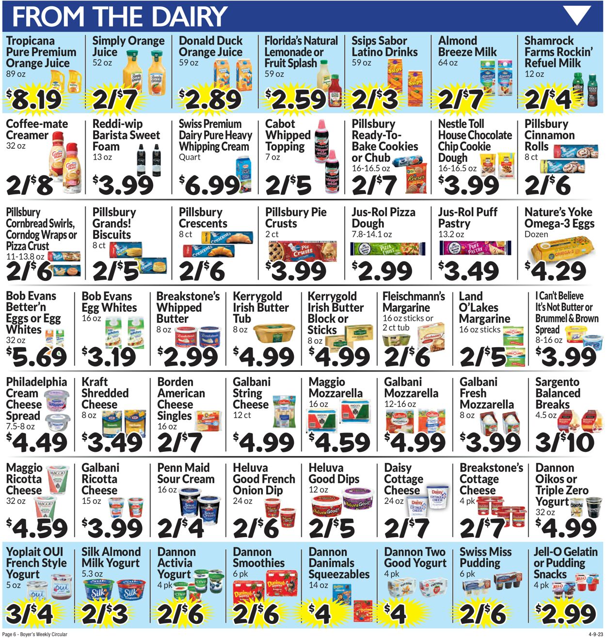 Boyer's Food Markets Weekly Ad Circular - valid 04/09-04/15/2023 (Page 9)