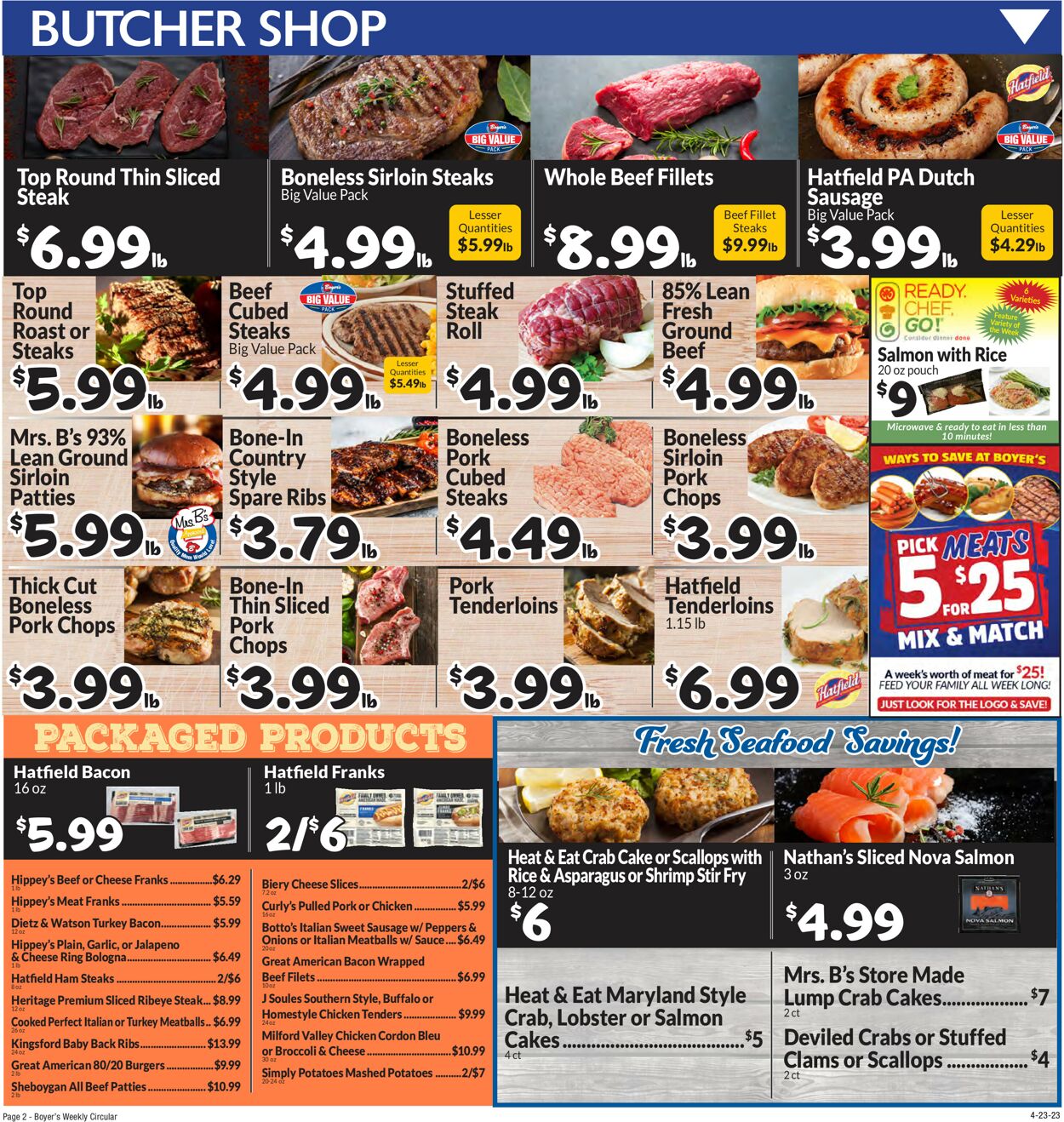 Boyer's Food Markets Weekly Ad Circular - valid 04/23-04/29/2023 (Page 6)
