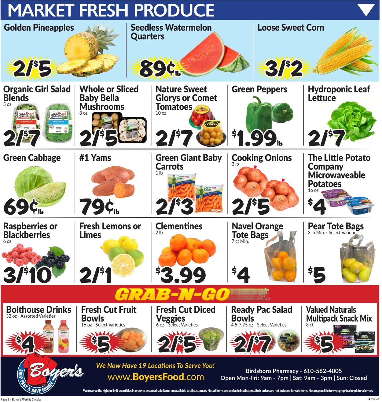 Boyer's Food Markets Weekly Ad Circular - valid 04/23-04/29/2023 (Page 13)