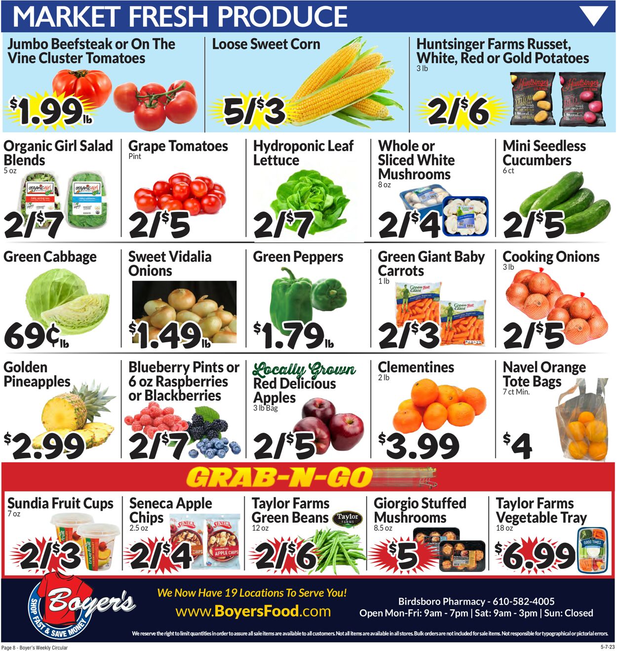 Boyer's Food Markets Weekly Ad Circular - valid 05/07-05/13/2023 (Page 11)