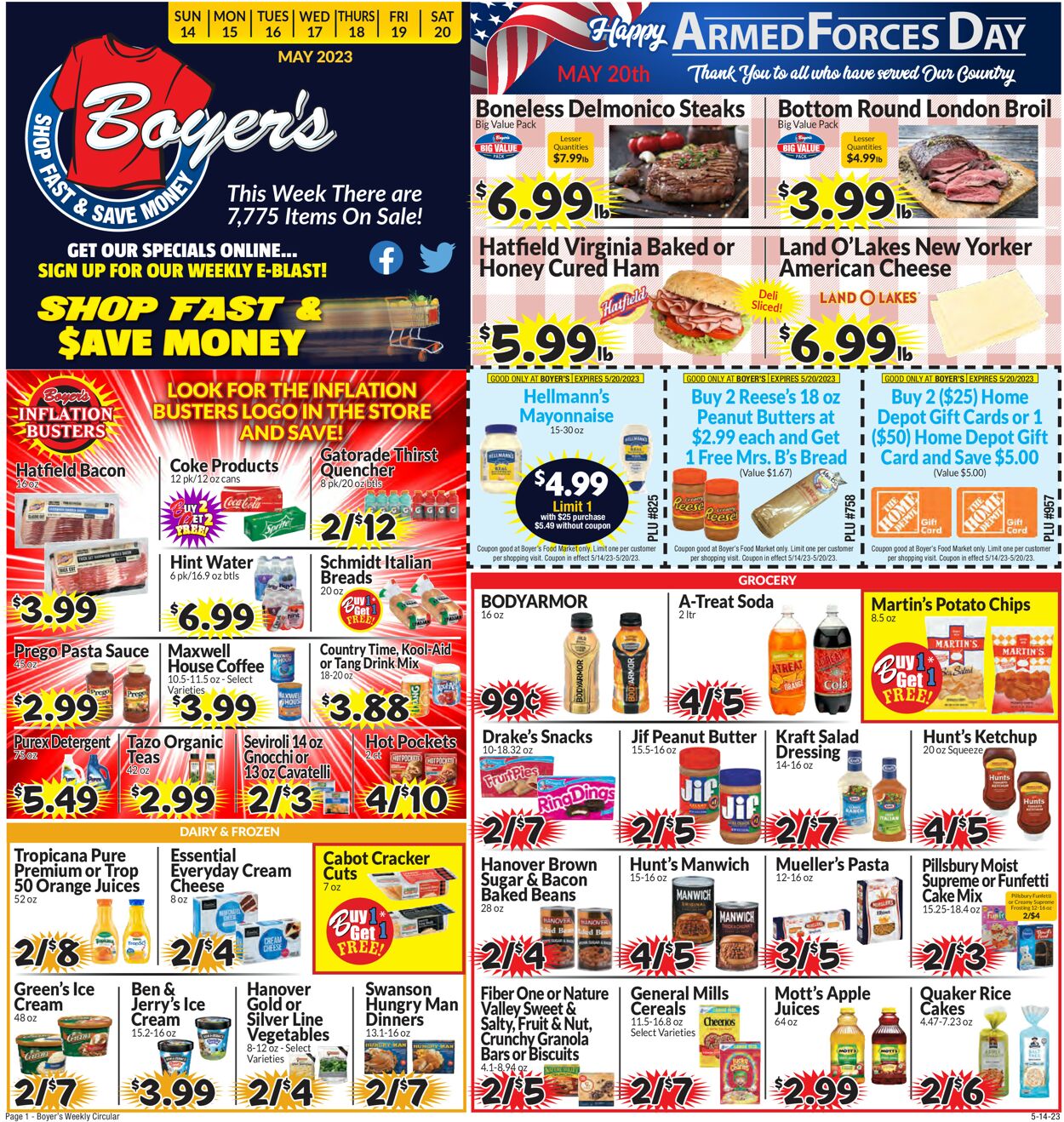 Boyer's Food Markets Weekly Ad Circular - valid 05/14-05/20/2023 (Page 3)