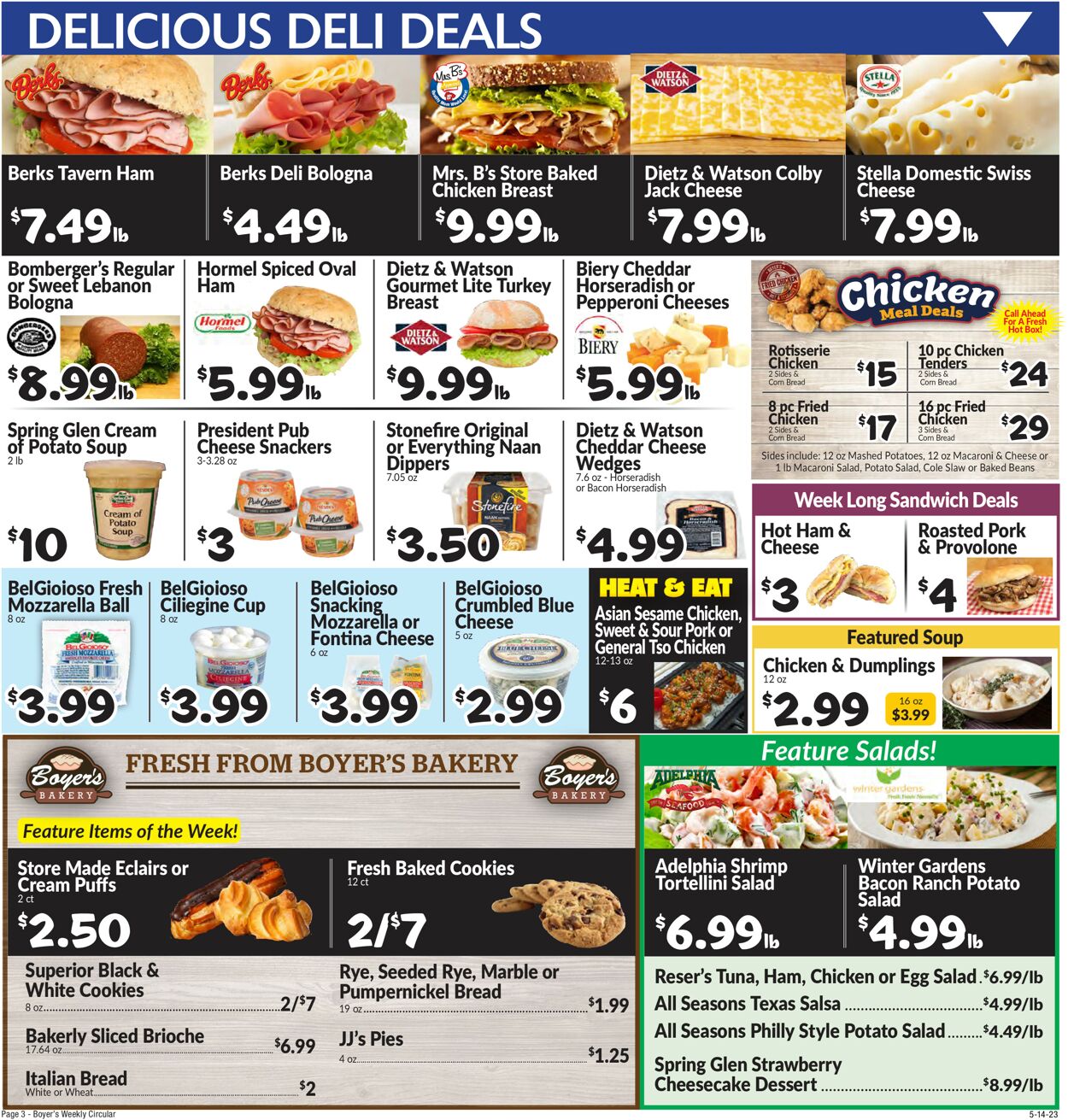 Boyer's Food Markets Weekly Ad Circular - valid 05/14-05/20/2023 (Page 5)