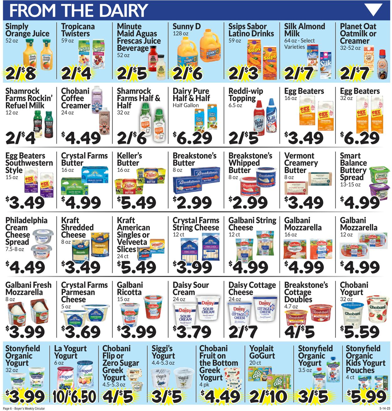 Boyer's Food Markets Weekly Ad Circular - valid 05/14-05/20/2023 (Page 9)