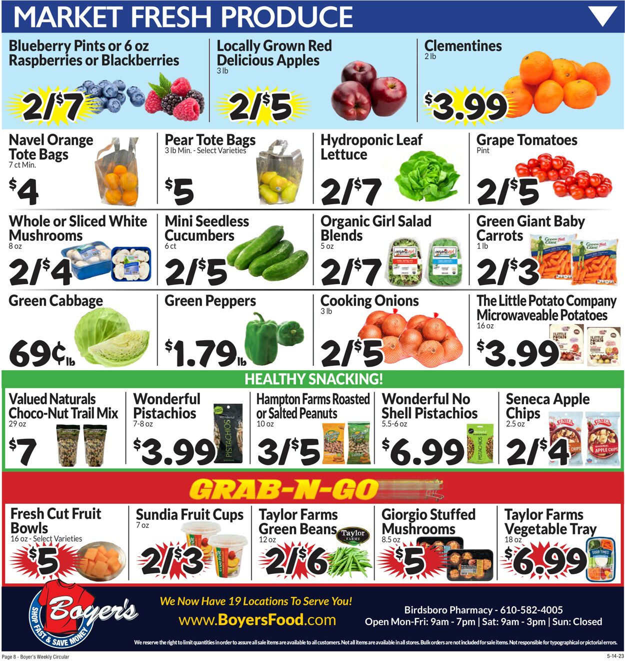 Boyer's Food Markets Weekly Ad Circular - valid 05/14-05/20/2023 (Page 11)