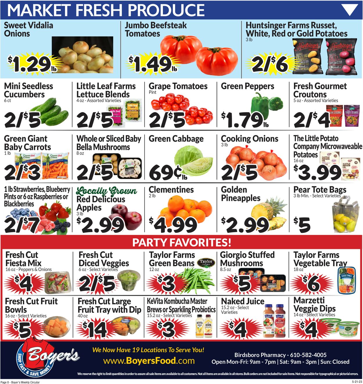 Boyer's Food Markets Weekly Ad Circular - valid 05/21-05/27/2023 (Page 11)