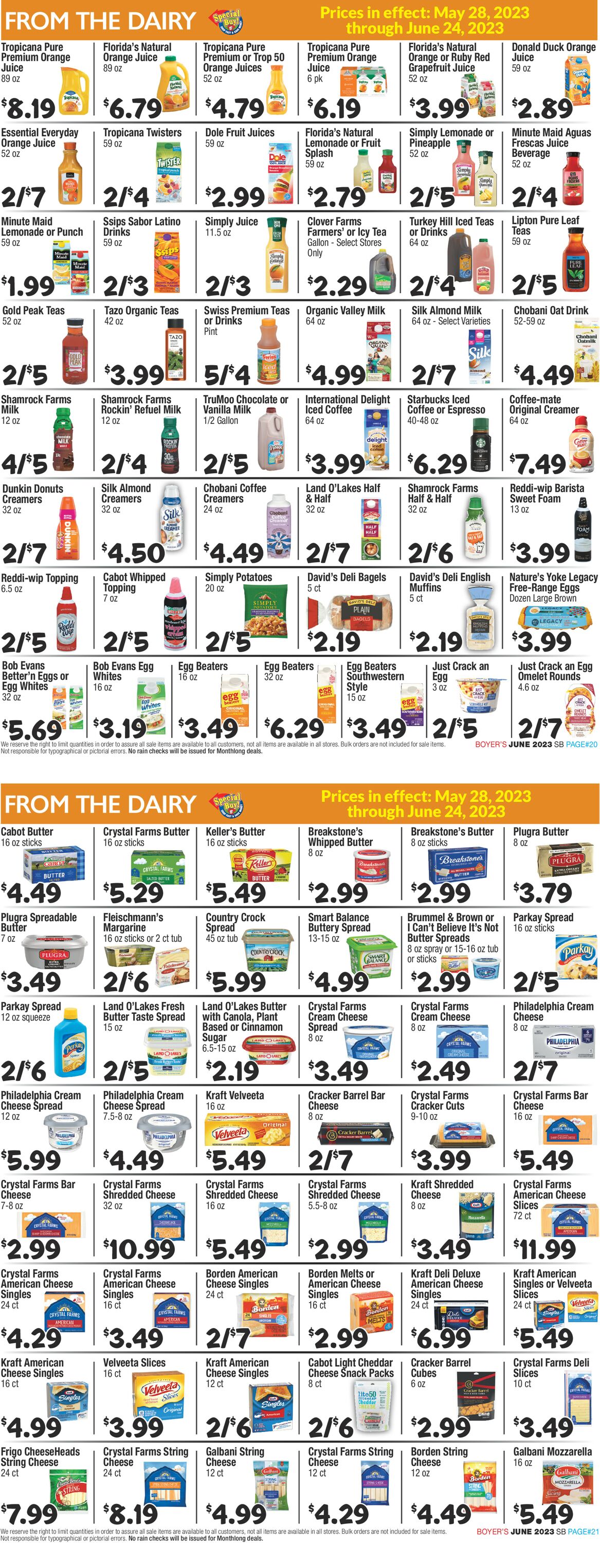 Boyer's Food Markets Weekly Ad Circular - valid 05/28-06/24/2023 (Page 11)