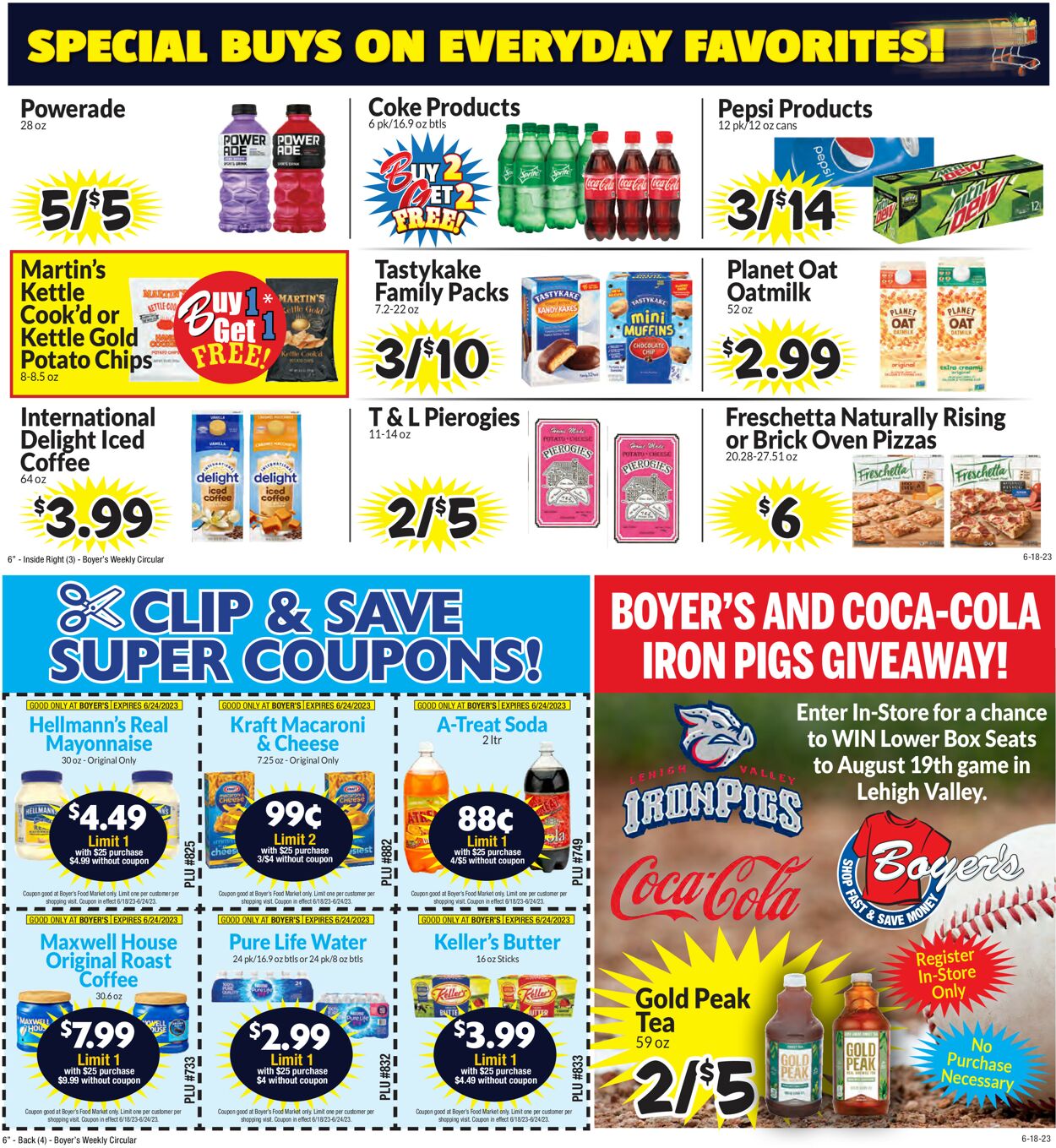 Boyer's Food Markets Weekly Ad Circular - valid 06/18-06/24/2023 (Page 2)