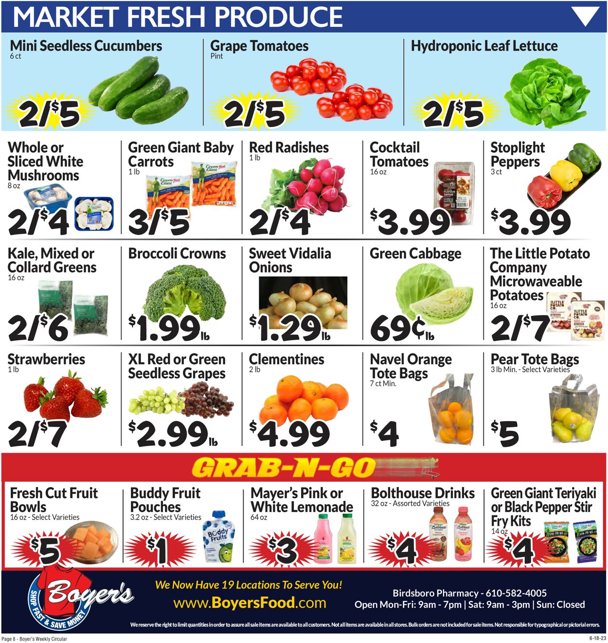 Boyer's Food Markets Weekly Ad Circular - valid 06/18-06/24/2023 (Page 11)