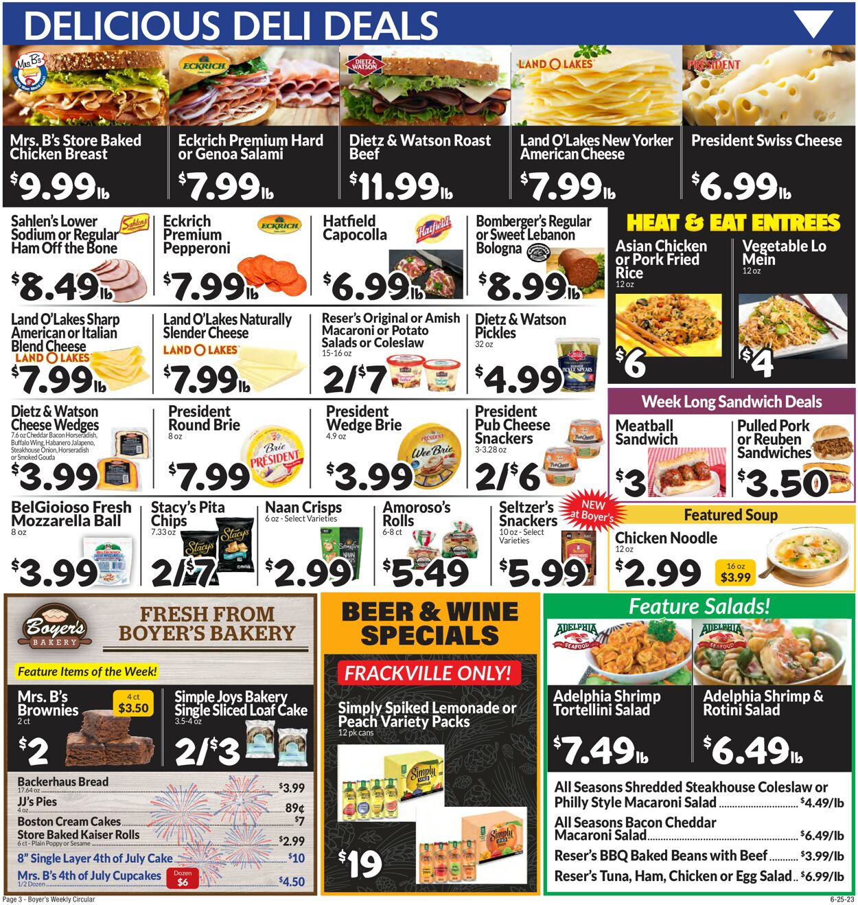 Boyer's Food Markets Weekly Ad Circular - valid 06/25-07/01/2023 (Page 5)