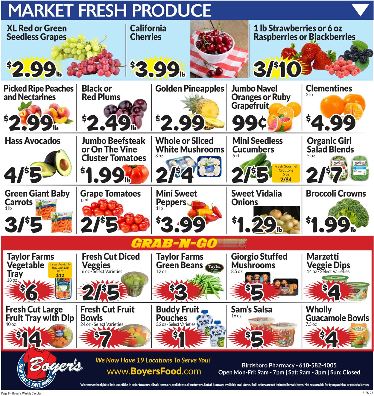 Boyer's Food Markets Weekly Ad Circular - valid 06/25-07/01/2023 (Page 11)