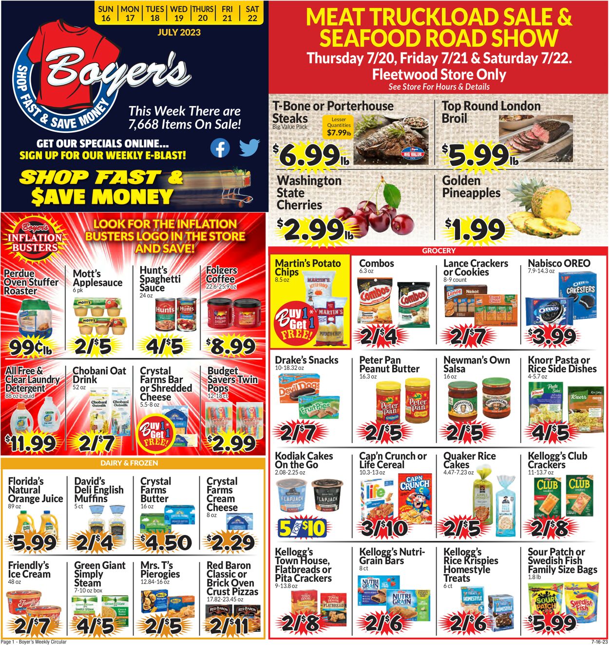 Boyer's Food Markets Weekly Ad Circular - valid 07/16-07/22/2023 (Page 3)