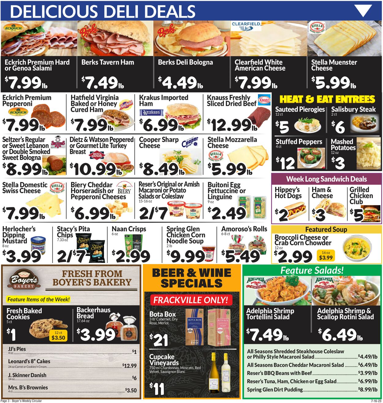 Boyer's Food Markets Weekly Ad Circular - valid 07/16-07/22/2023 (Page 5)