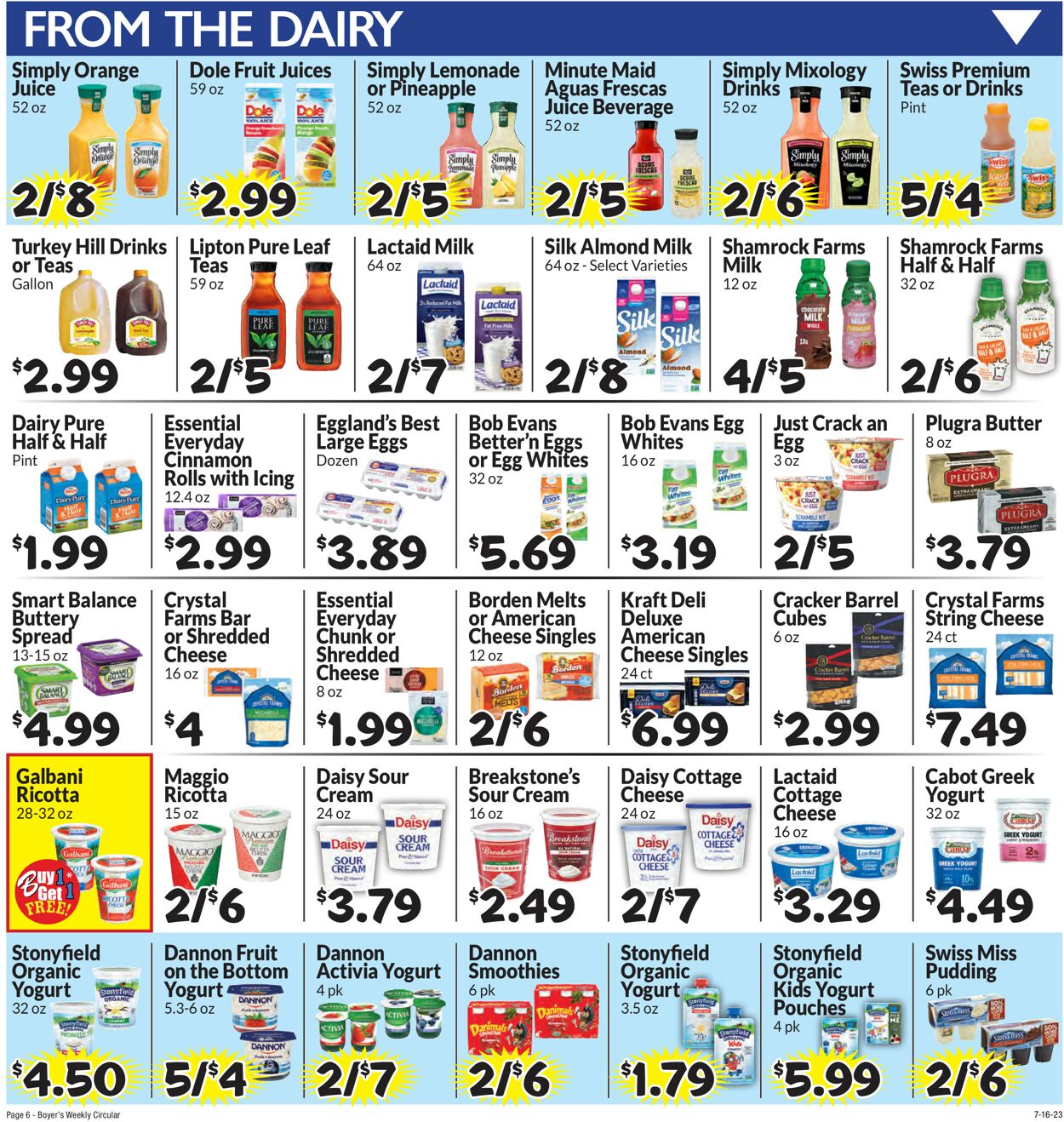 Boyer's Food Markets Weekly Ad Circular - valid 07/16-07/22/2023 (Page 9)