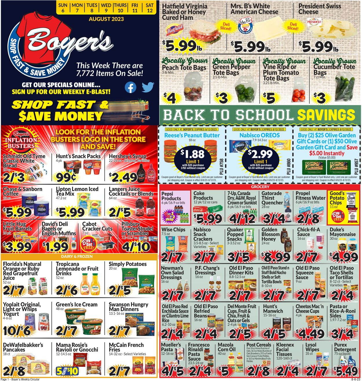 Boyer's Food Markets Weekly Ad Circular - valid 08/06-08/12/2023 (Page 3)