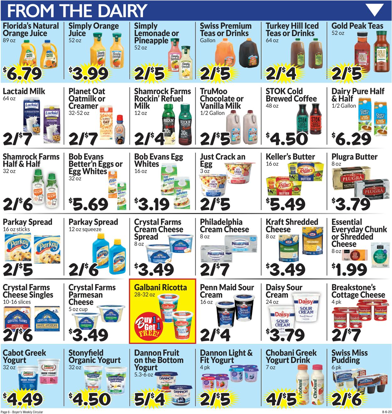 Boyer's Food Markets Weekly Ad Circular - valid 08/06-08/12/2023 (Page 9)