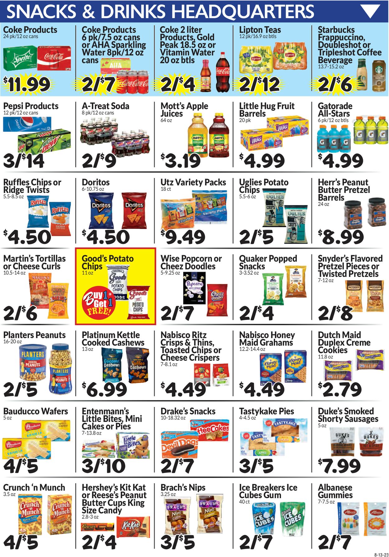 Boyer's Food Markets Weekly Ad Circular - valid 08/13-08/19/2023 (Page 8)