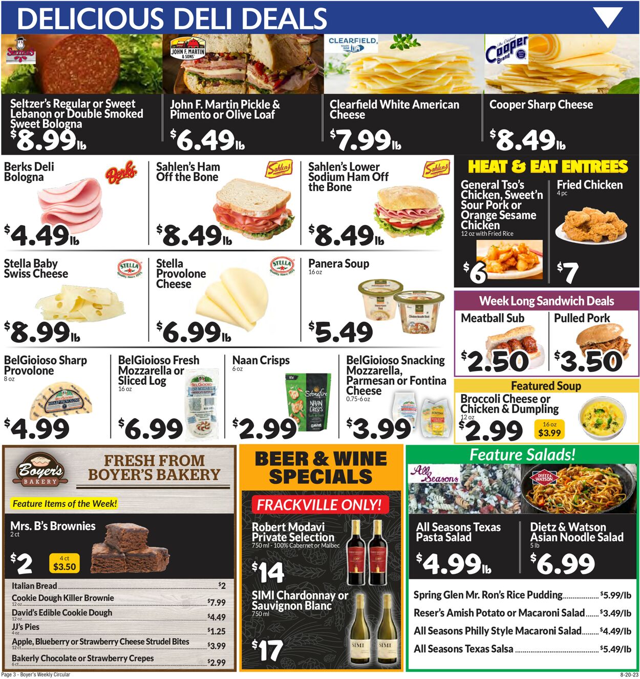 Boyer's Food Markets Weekly Ad Circular - valid 08/20-08/26/2023 (Page 5)