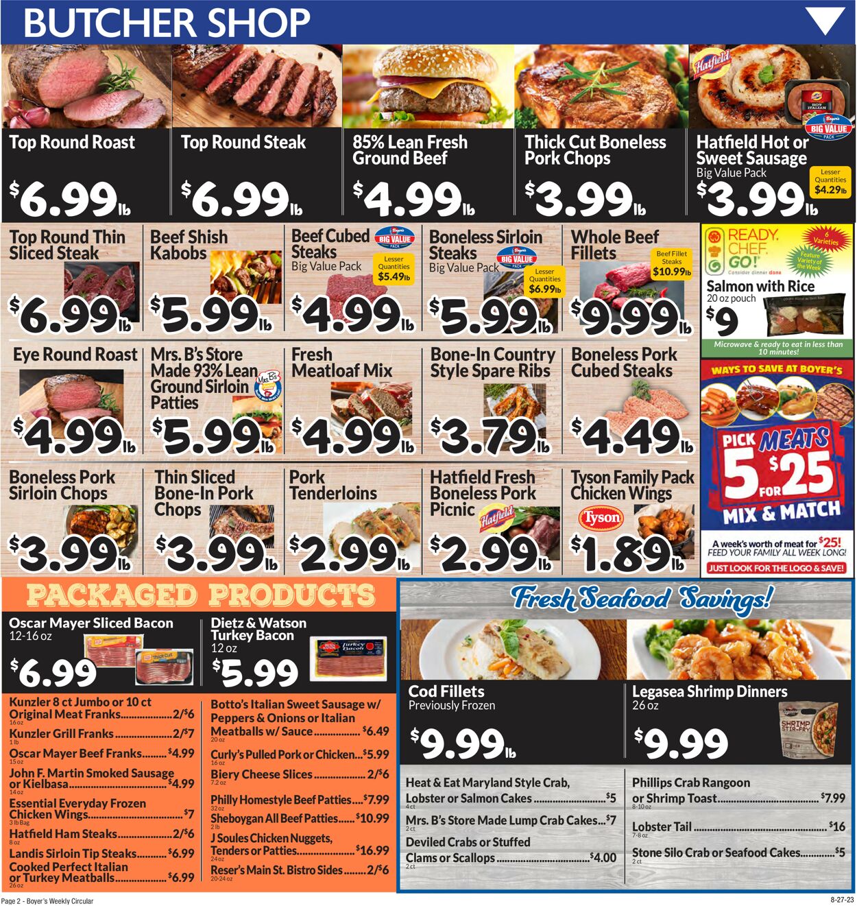 Boyer's Food Markets Weekly Ad Circular - valid 08/27-09/02/2023 (Page 4)