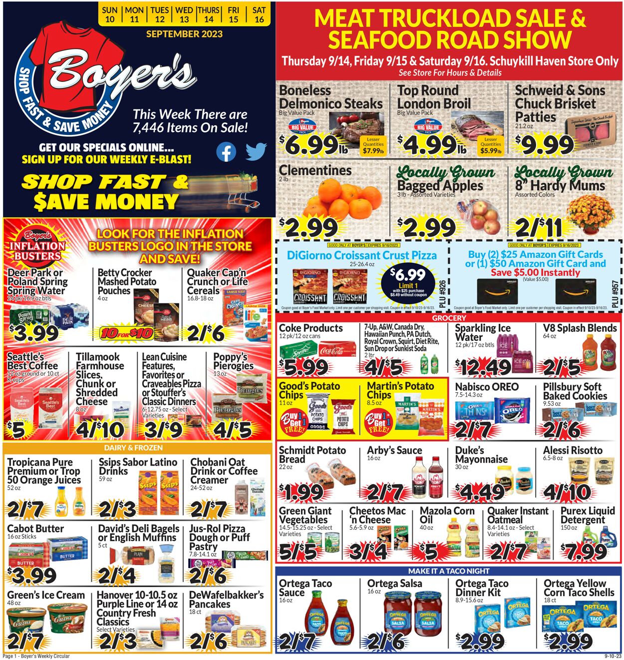 Boyer's Food Markets Weekly Ad Circular - valid 09/10-09/16/2023 (Page 3)