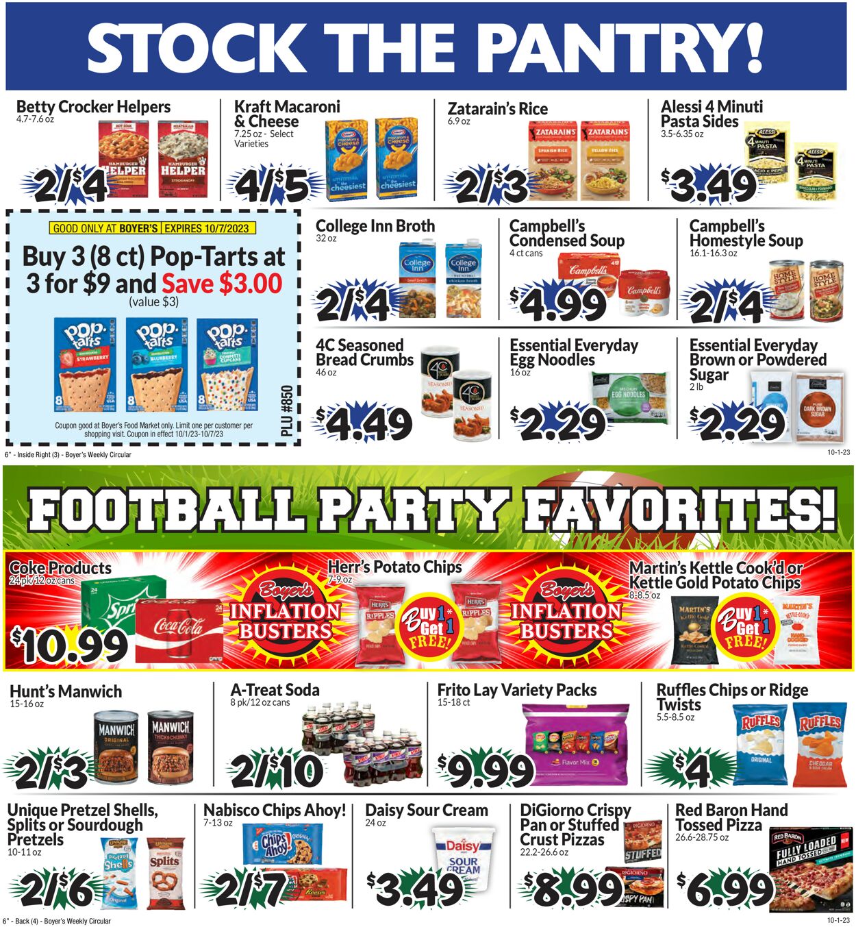 Boyer's Food Markets Weekly Ad Circular - valid 10/01-10/07/2023 (Page 2)