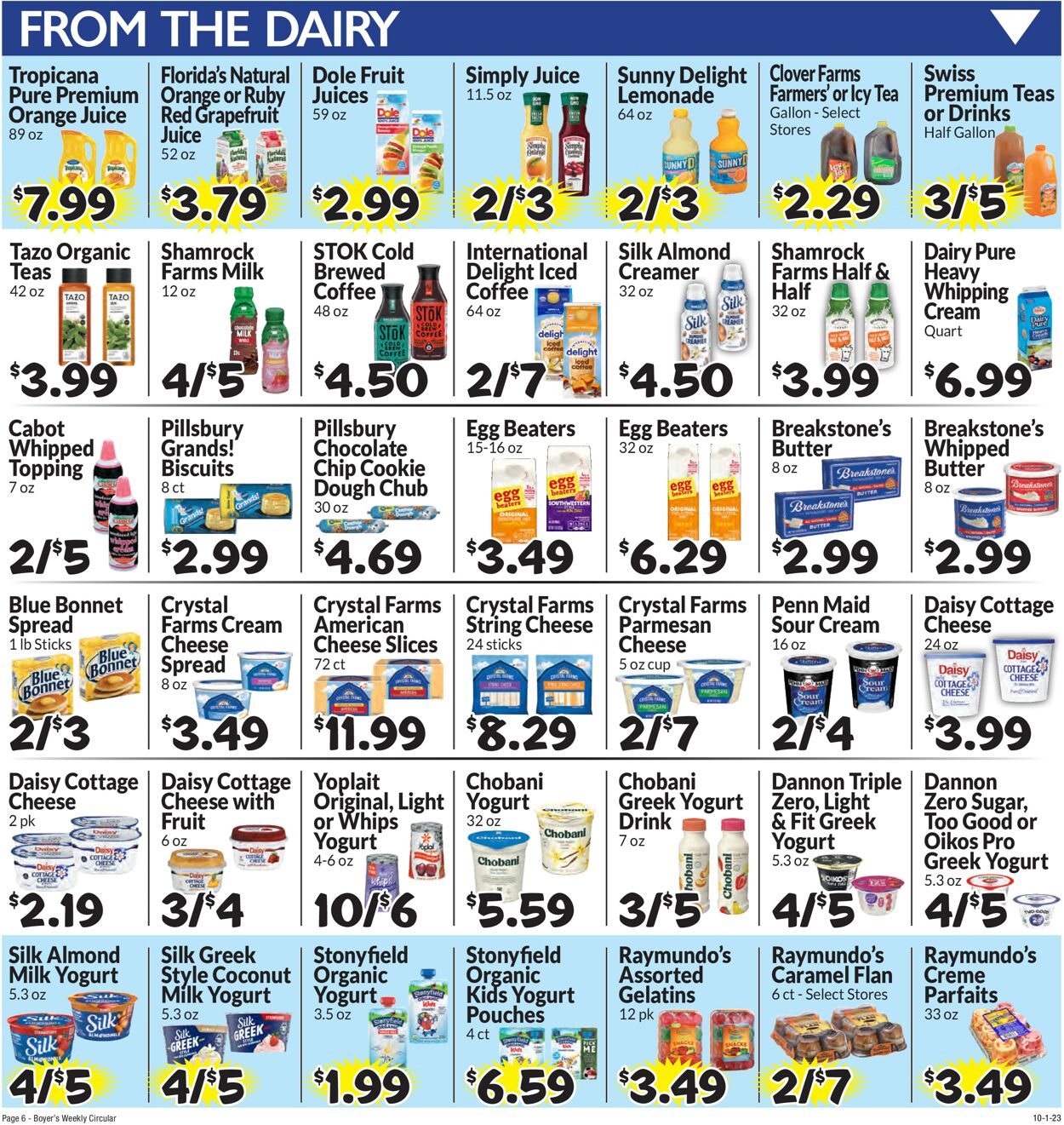 Boyer's Food Markets Weekly Ad Circular - valid 10/01-10/07/2023 (Page 9)
