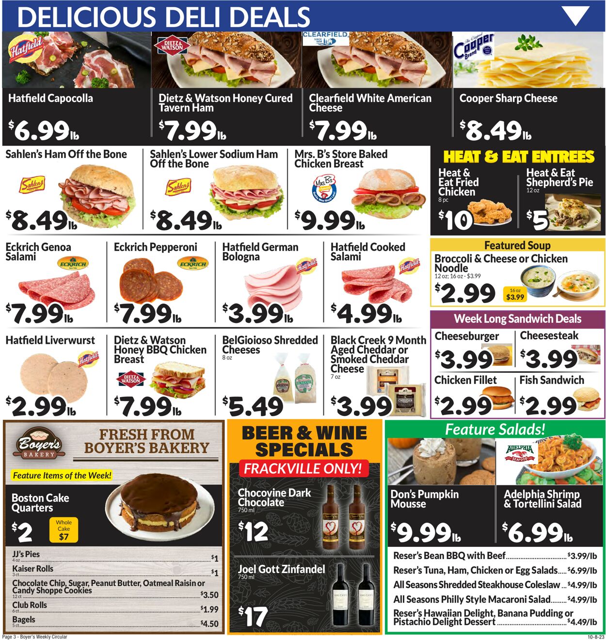 Boyer's Food Markets Weekly Ad Circular - valid 10/08-10/14/2023 (Page 5)