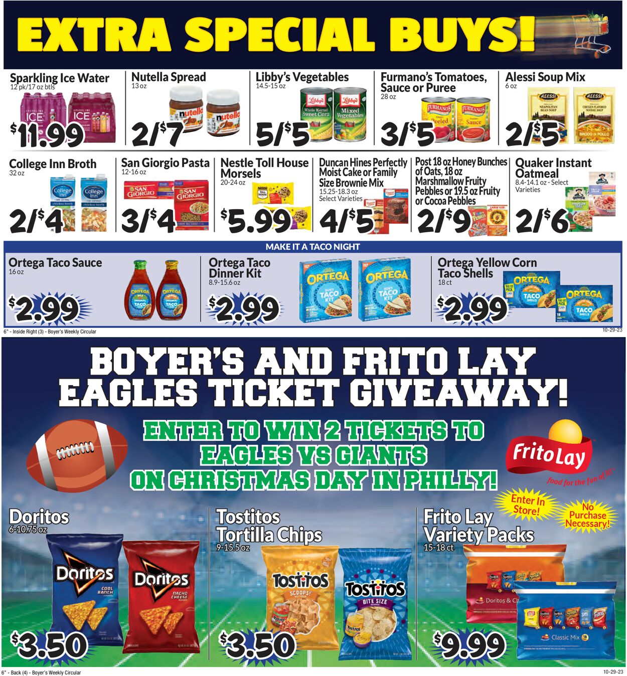 Boyer's Food Markets Weekly Ad Circular - valid 10/29-11/04/2023 (Page 2)