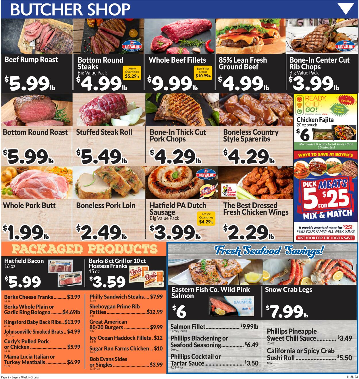 Boyer's Food Markets Weekly Ad Circular - valid 11/26-12/02/2023 (Page 4)