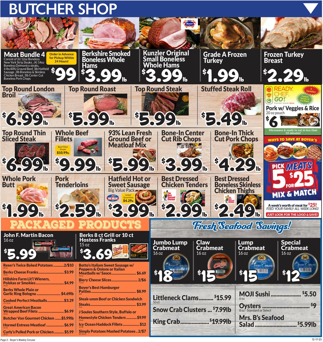 Boyer's Food Markets Weekly Ad Circular - valid 12/17-12/23/2023 (Page 4)