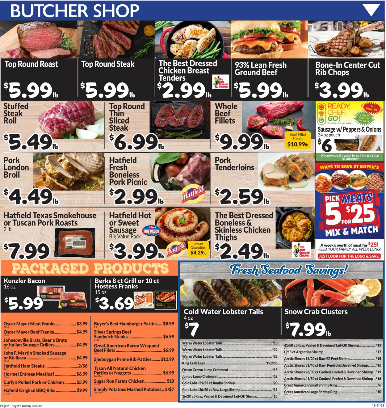 Boyer's Food Markets Weekly Ad Circular - valid 12/31-01/06/2024 (Page 4)