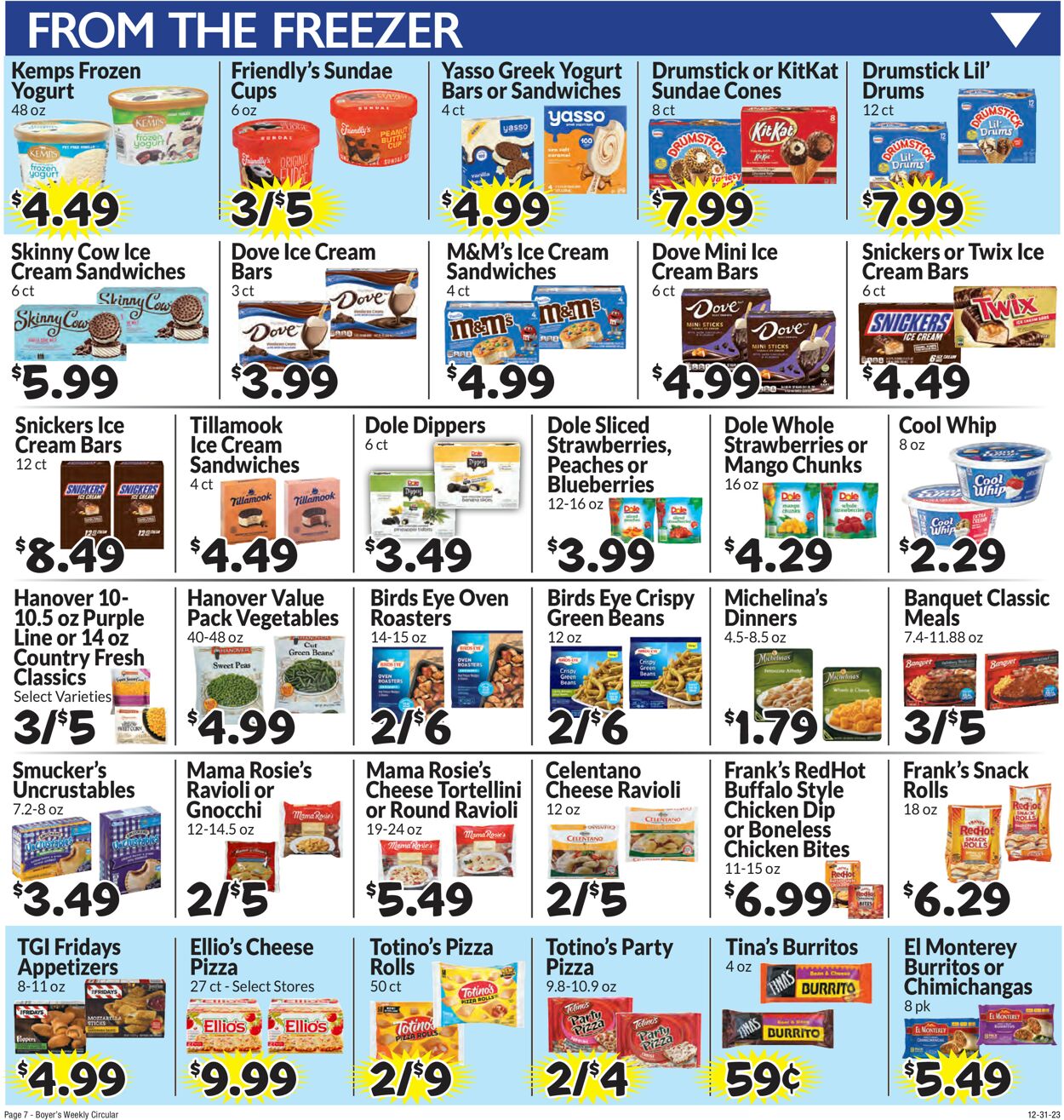 Boyer's Food Markets Weekly Ad Circular - valid 12/31-01/06/2024 (Page 10)
