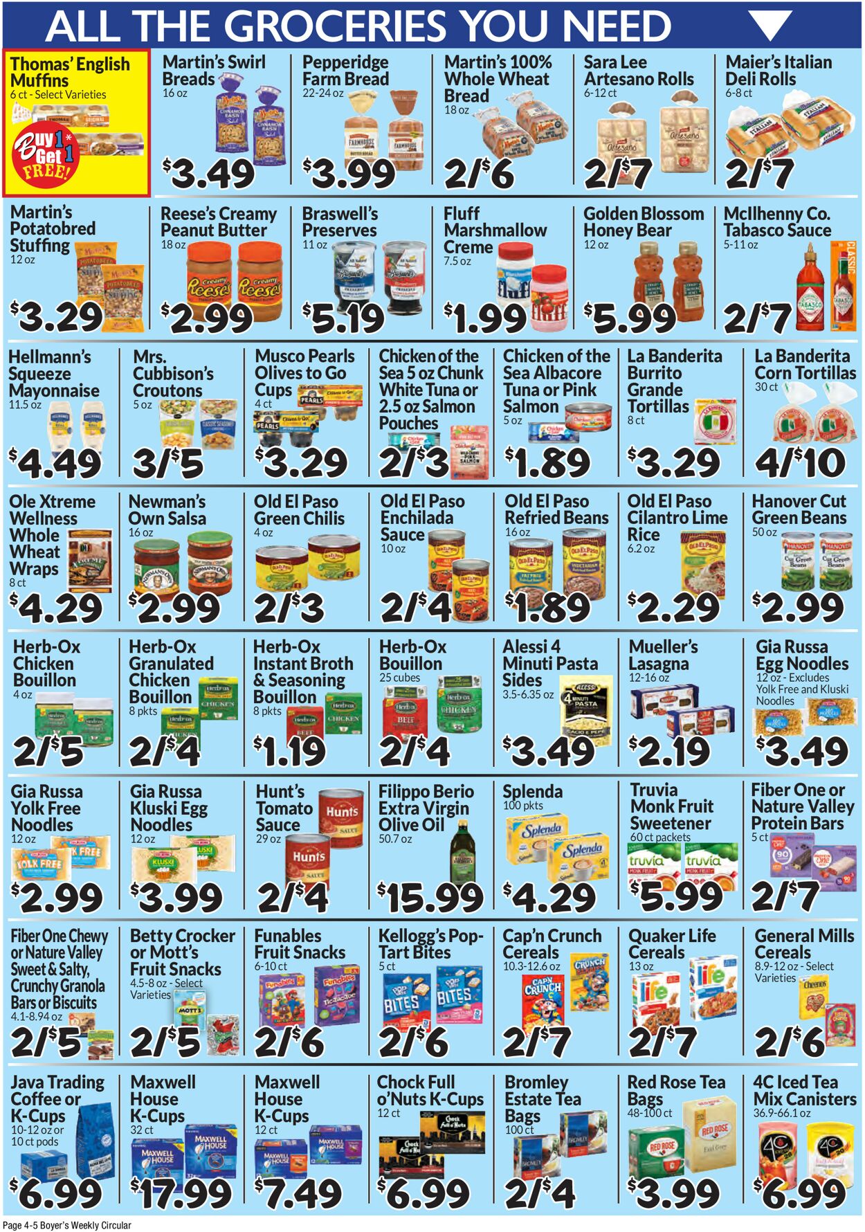 Boyer's Food Markets Weekly Ad Circular - valid 01/07-01/13/2024 (Page 6)