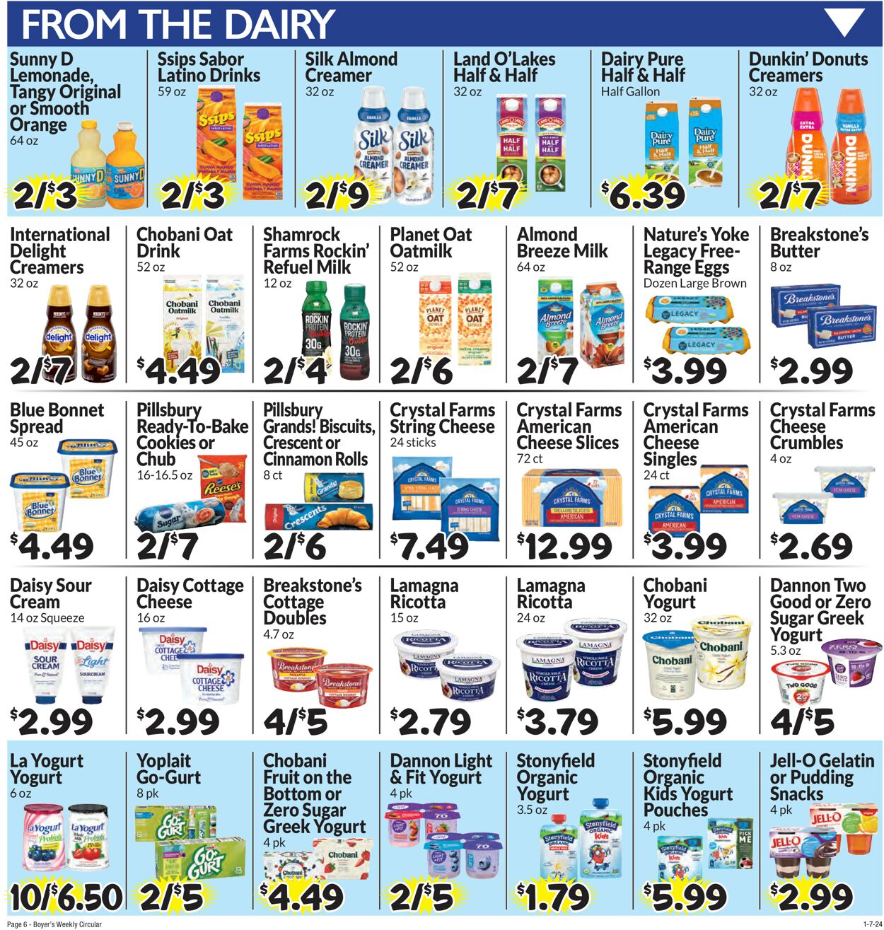 Boyer's Food Markets Weekly Ad Circular - valid 01/07-01/13/2024 (Page 9)
