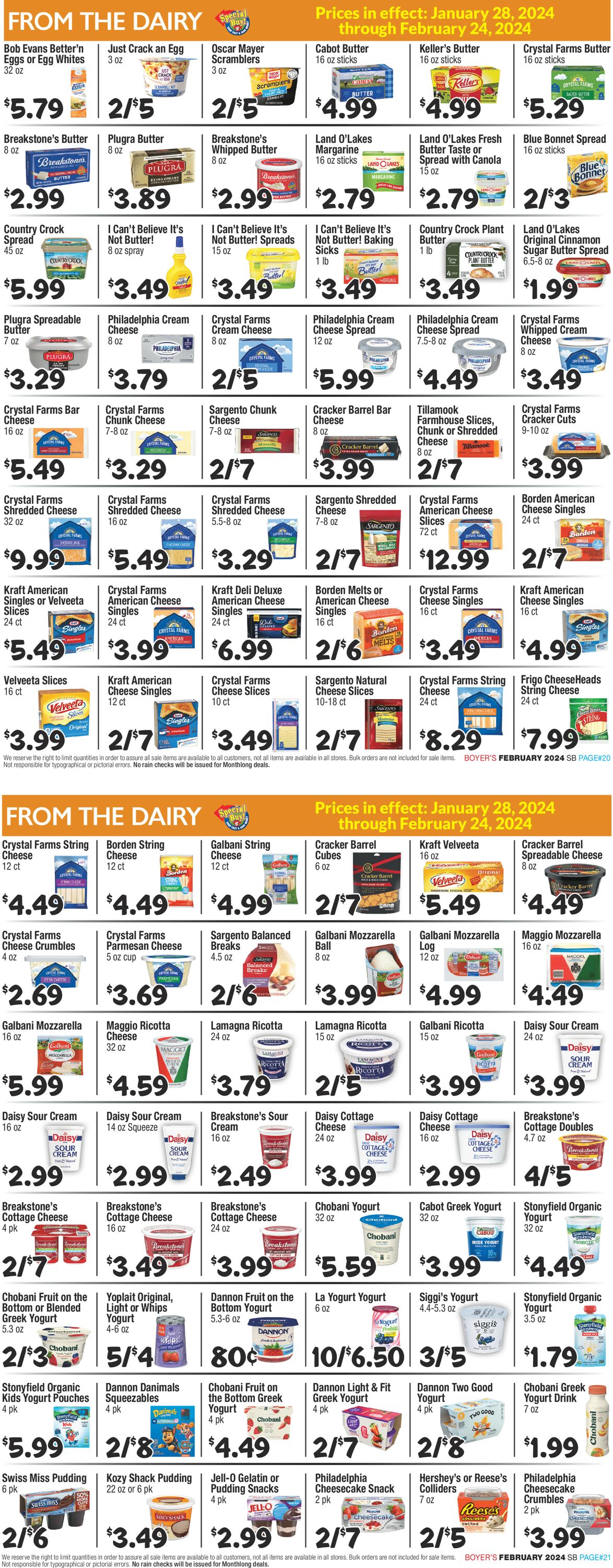 Boyer's Food Markets Weekly Ad Circular - valid 01/28-02/24/2024 (Page 11)