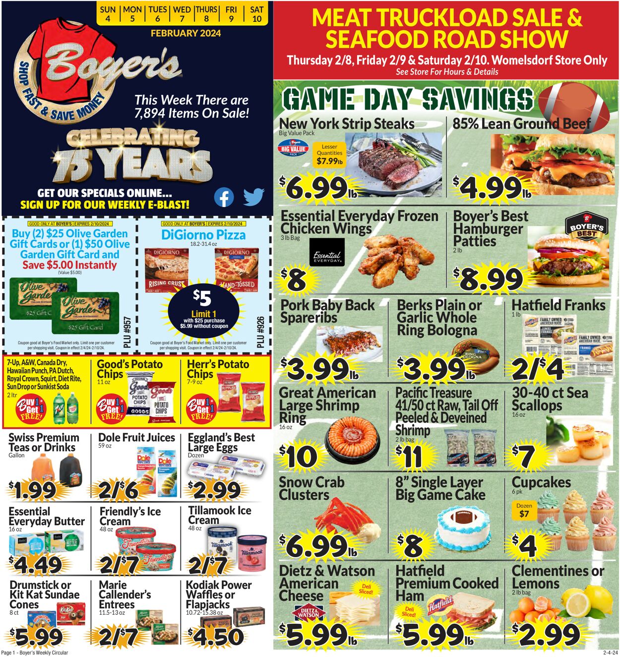 Boyer's Food Markets Weekly Ad Circular - valid 02/04-02/10/2024 (Page 3)