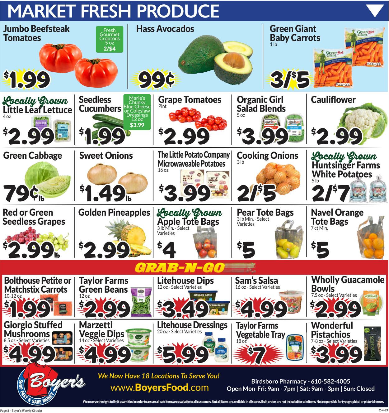Boyer's Food Markets Weekly Ad Circular - valid 02/04-02/10/2024 (Page 11)