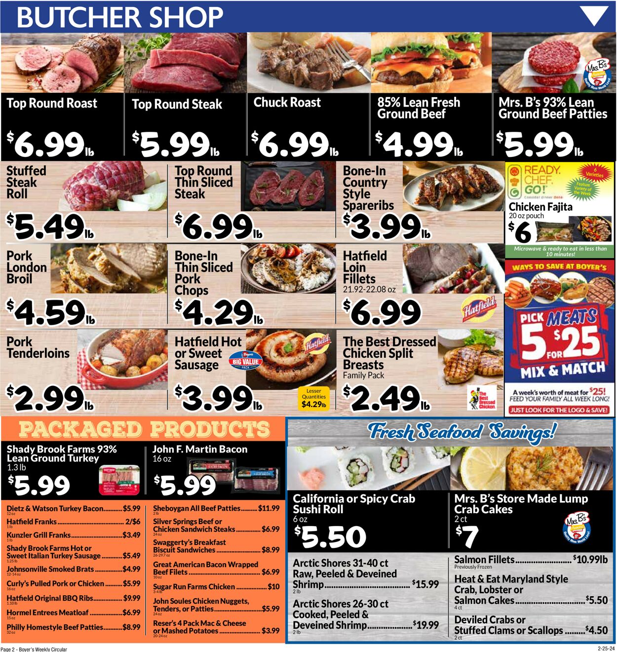 Boyer's Food Markets Weekly Ad Circular - valid 02/25-03/02/2024 (Page 4)