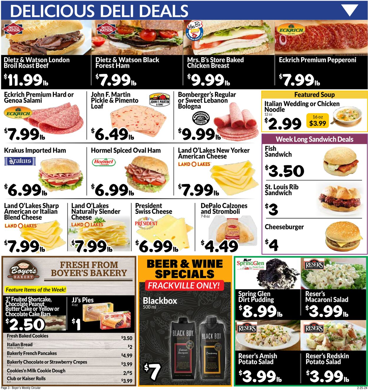 Boyer's Food Markets Weekly Ad Circular - valid 02/25-03/02/2024 (Page 5)