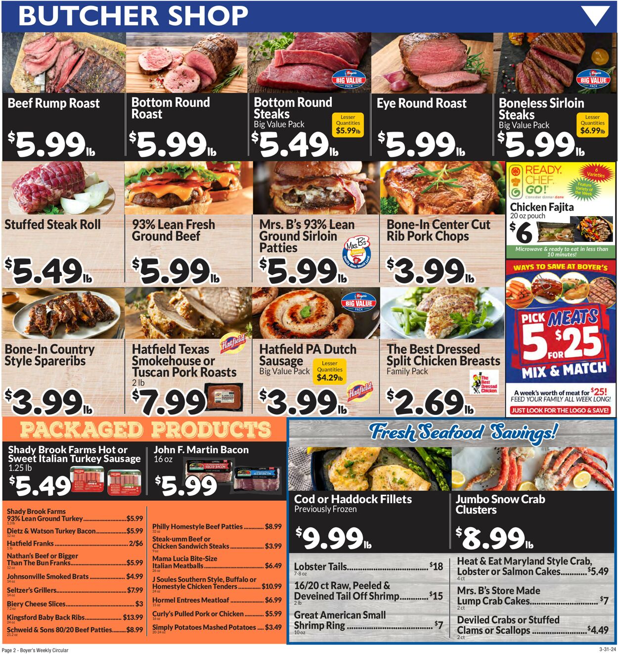 Boyer's Food Markets Weekly Ad Circular - valid 03/31-04/06/2024 (Page 4)