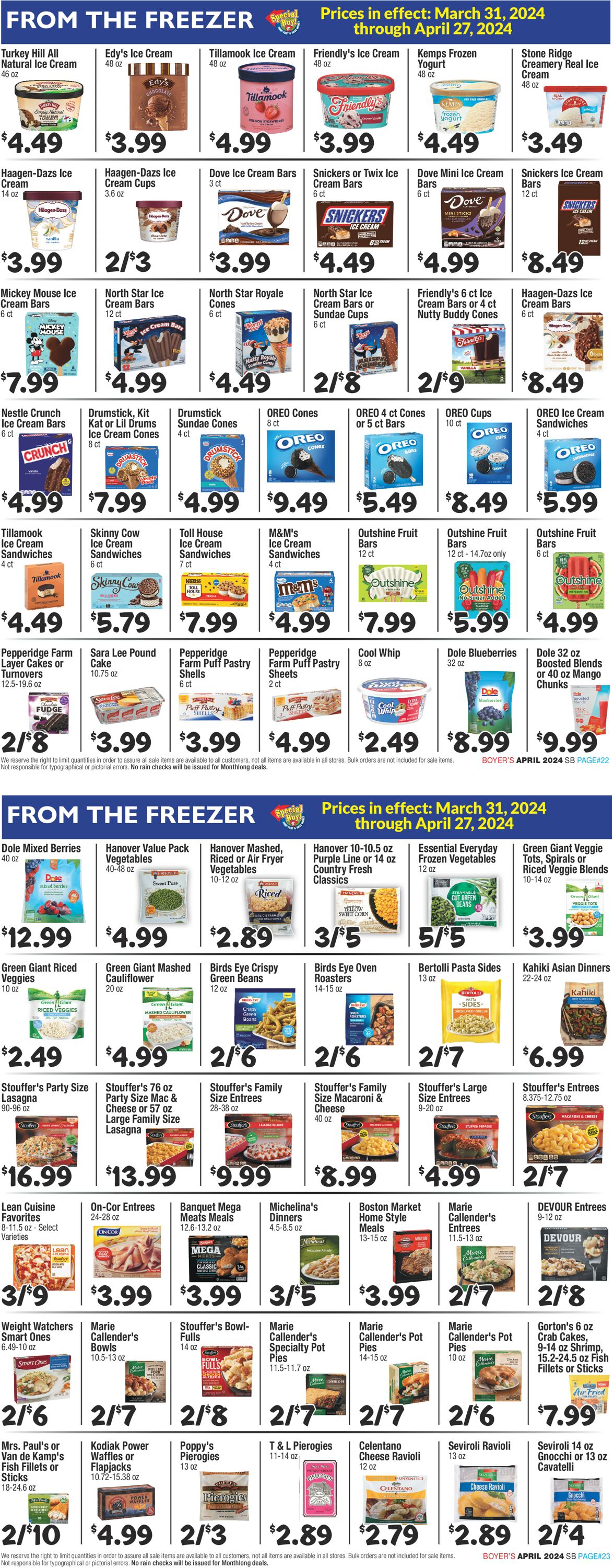 Boyer's Food Markets Weekly Ad Circular - valid 03/31-04/27/2024 (Page 12)